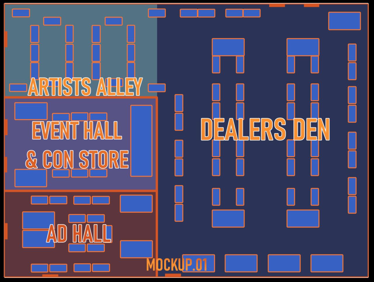 Vendor Hall Layout